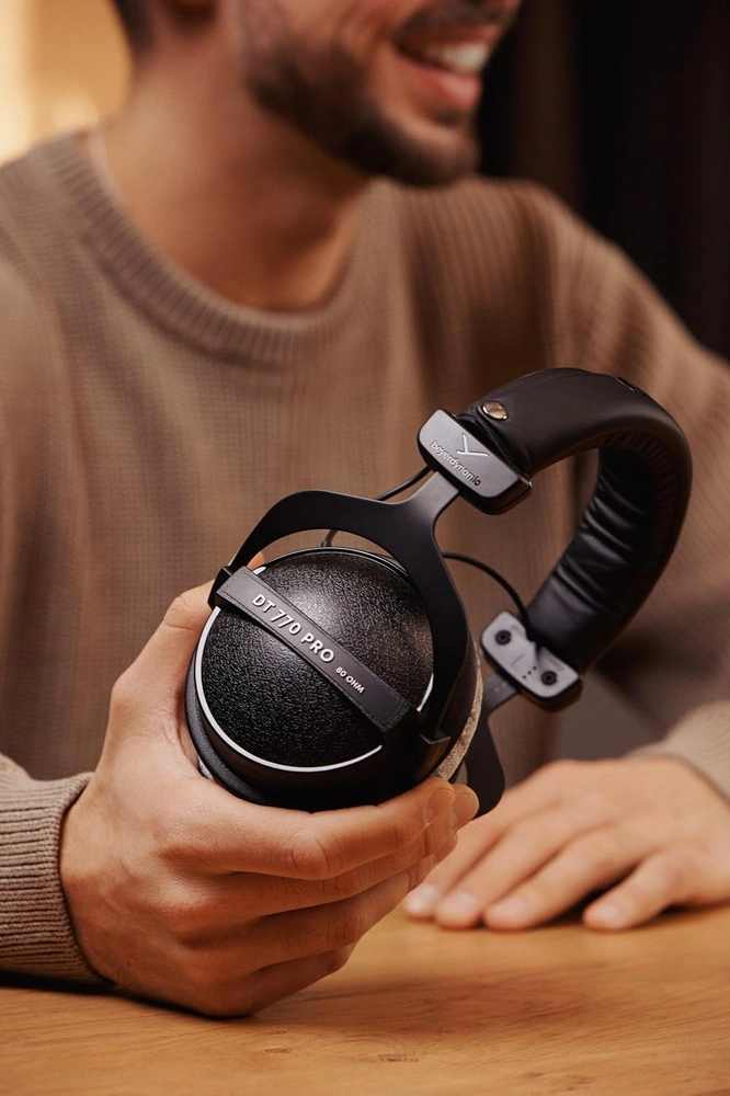 beyerdynamic DT770 PRO (80Ω) Beyerdynamic DT 770 PRO (80 Ohm) Stüdyo Referans Kulaklığı | Sesçi
